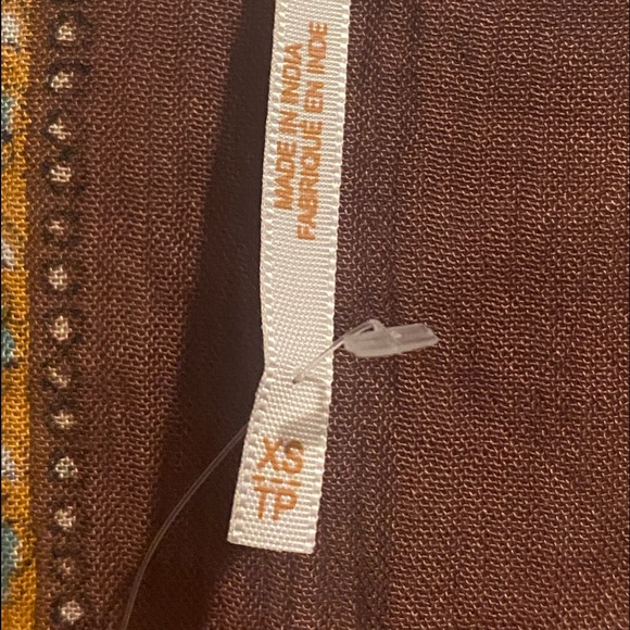 Free People - brand new top  size x-small brown - Picture 8 of 11